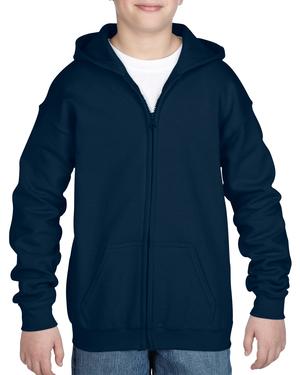 Gildan 18600B - FULL ZIP HOODED SWEATSHIRT 8 oz.