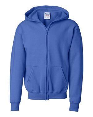 Gildan 18600B - FULL ZIP HOODED SWEATSHIRT 8 oz.