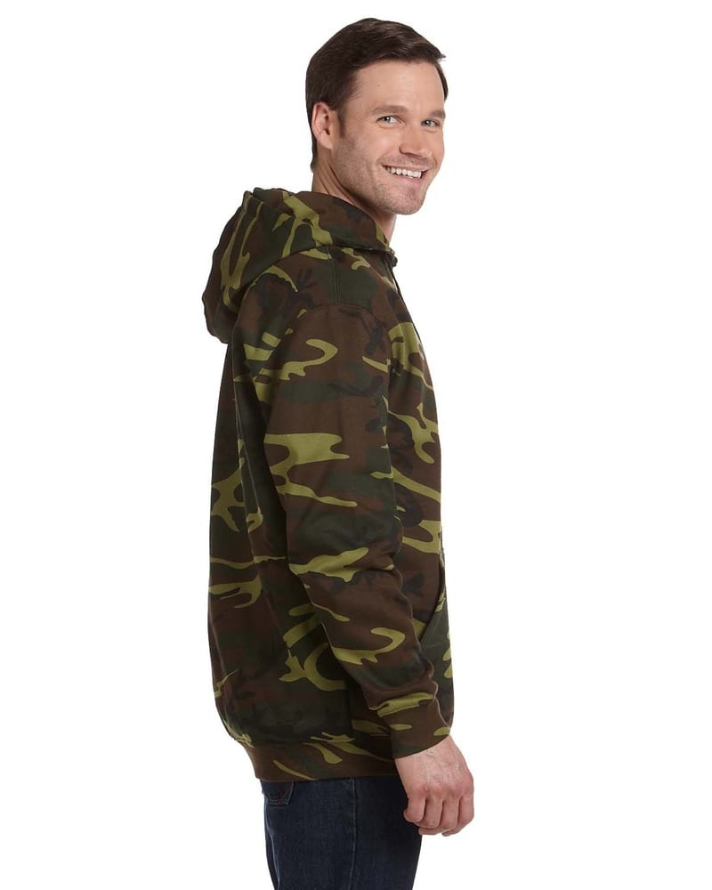 Code Five 3969 - Camouflage Pullover Hooded Sweatshirt