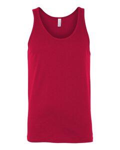 Bella B3480 - Unisex Jersey Tank Top Red