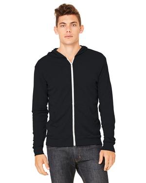 Bella+Canvas 3939 - Unisex Triblend Full-Zip Lightweight Hoodie