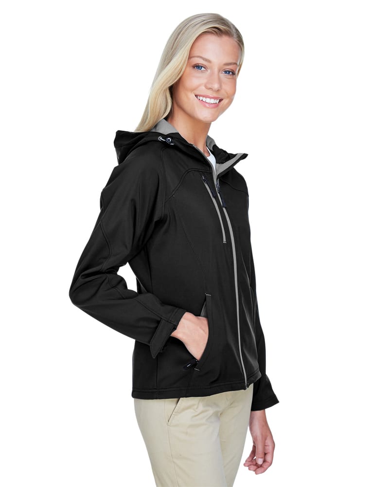 Ash City North End 78166 - Prospect Ladies' Soft Shell Jacket With Hood