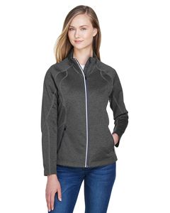 Ash City North End 78174 - Gravity Ladies' Performance Fleece Jacket  Carbon Heather