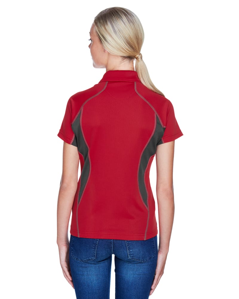 Ash City North End 78657 - SERAC LADIES' UTK cool.logikTM PERFORMANCE ZIPPERED POLO