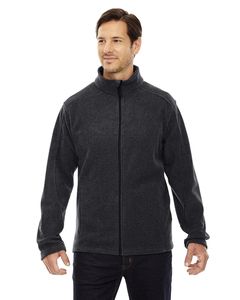 Ash City Core 365 88190T - Journey Core 365™ Men's Fleece Jackets Heather Charcoal