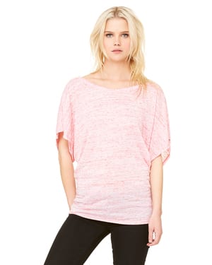 Bella+Canvas 8821 - Ladies Flowy Draped Sleeve Dolman T-Shirt