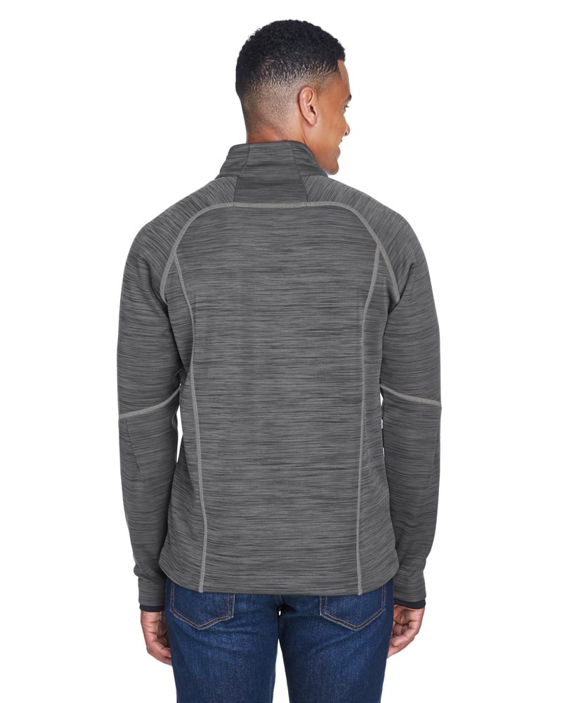 Ash City North End 88697 - Flux Men's Melange Bonded Fleece Jackets