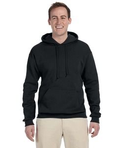 Jerzees 996 - 8 oz., 50/50 NuBlend® Fleece Pullover Hood  Black