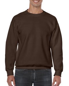 Gildan G180 - Heavy Blend™ 8 oz., 50/50 Fleece Crew (18000) Dark Chocolate