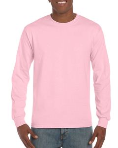 Gildan G240 - Ultra Cotton® 6 oz. Long-Sleeve T-Shirt (2400) Light Pink
