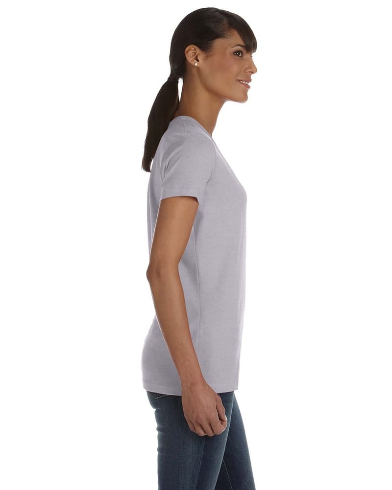 Fruit of the Loom L39VR - ® Ladies 8.3 oz., 100% Heavy Cotton HD® V-Neck T-Shirt