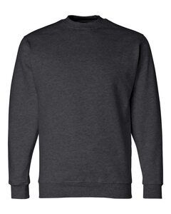 Bayside 1102 - USA-Made Crewneck Sweatshirt Charcoal Heather