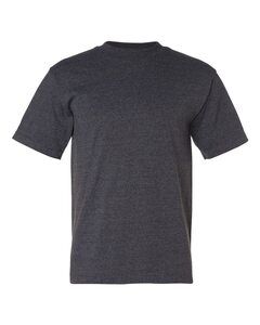 Bayside 1701 - USA-Made 50/50 Short Sleeve T-Shirt Charcoal Heather