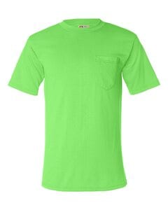 Bayside 1725 - USA-Made 50/50 Short Sleeve T-Shirt with a Pocket