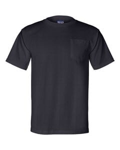 Bayside 3015 - Union-Made Short Sleeve T-Shirt with a Pocket Navy