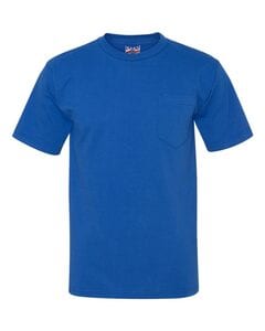 Bayside 3015 - Union-Made Short Sleeve T-Shirt with a Pocket Royal Blue