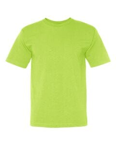 Bayside 5040 - USA-Made 100% Cotton Short Sleeve T-Shirt Lime Green