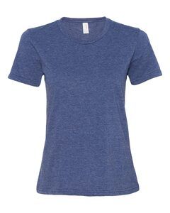 Anvil 880 - Ladies' Ringspun Fashion Fit T-Shirt Heather Blue