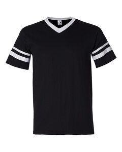 Augusta Sportswear 360 - Sleeve Stripe Jersey Black/ White