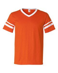 Augusta Sportswear 360 - Sleeve Stripe Jersey Orange/ White