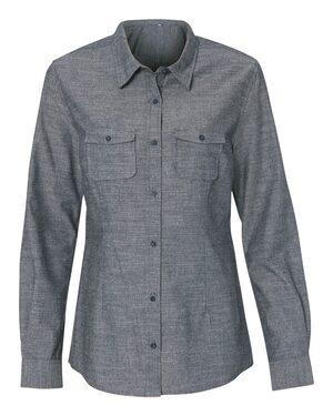 Burnside B5255 - Ladies Long Sleeve Chambray