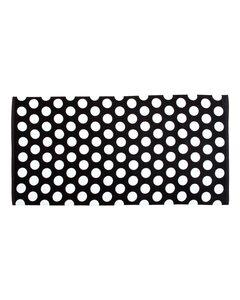 Carmel Towel Company C3060P - Polka Dot Velour Beach Towel