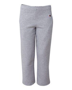 Champion P890 - Eco Youth Open Bottom Sweatpants with Pockets