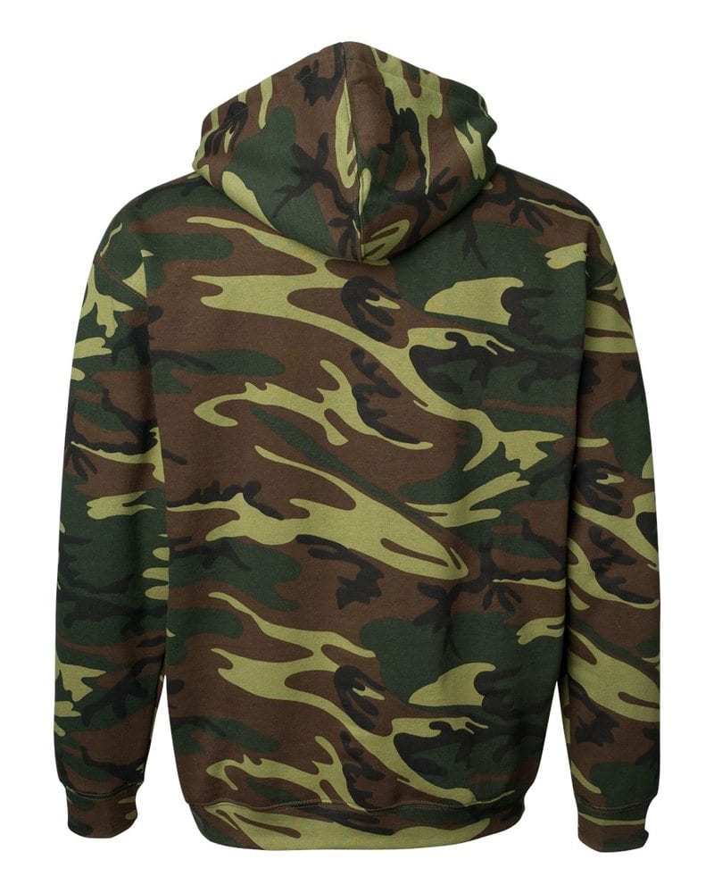 Code V 3969 - Camouflage Pullover Hooded Sweatshirt