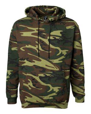 Code V 3969 - Camouflage Pullover Hooded Sweatshirt