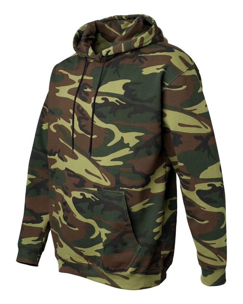 Code V 3969 - Camouflage Pullover Hooded Sweatshirt