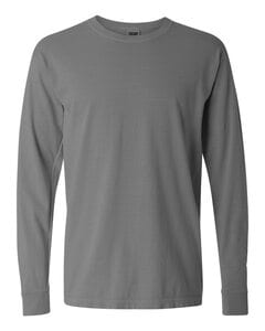 Comfort Colors 6014 - 6.1 Ounce Ringspun Cotton Long Sleeve T-Shirt Grey