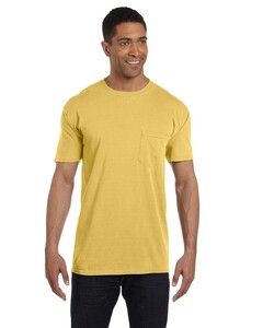 Comfort Colors 6030 - Garment Dyed Short Sleeve Shirt with a Pocket Mustard