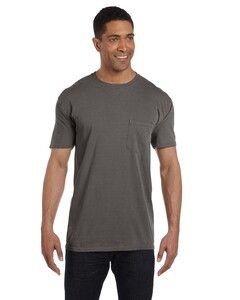 Comfort Colors 6030 - Garment Dyed Short Sleeve Shirt with a Pocket Pepper
