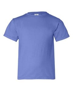 Comfort Colors 9018 - Youth Garment Dyed Ringspun T-Shirt Flo Blue