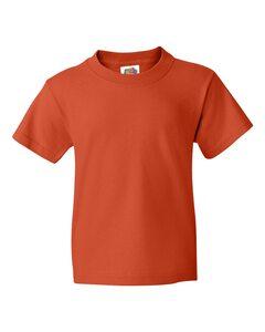 Fruit of the Loom 3930BR - Youth Heavy Cotton HD™ T-Shirt Burnt Orange