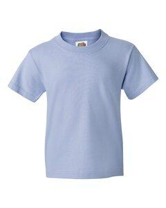 Fruit of the Loom 3930BR - Youth Heavy Cotton HD™ T-Shirt Light Blue