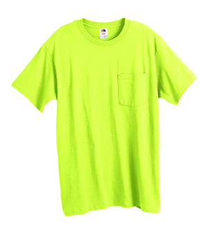 Fruit of the Loom 3930PR - Heavy Cotton HD™ T-Shirt with a Left Chest Pocket