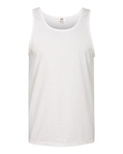Fruit of the Loom 39TKR - Heavy Cotton HD™ 100% Tank Top White