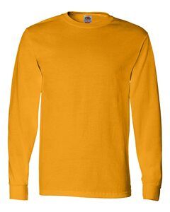 Fruit of the Loom 4930R - Heavy Cotton Long Sleeve T-Shirt Gold