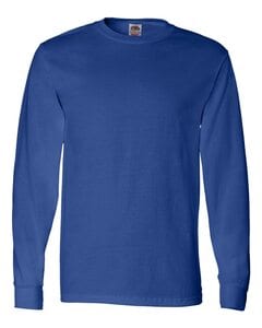 Fruit of the Loom 4930R - Heavy Cotton Long Sleeve T-Shirt Royal blue