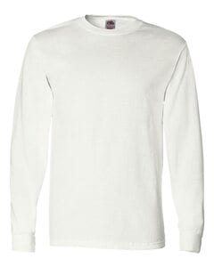 Fruit of the Loom 4930R - Heavy Cotton Long Sleeve T-Shirt White