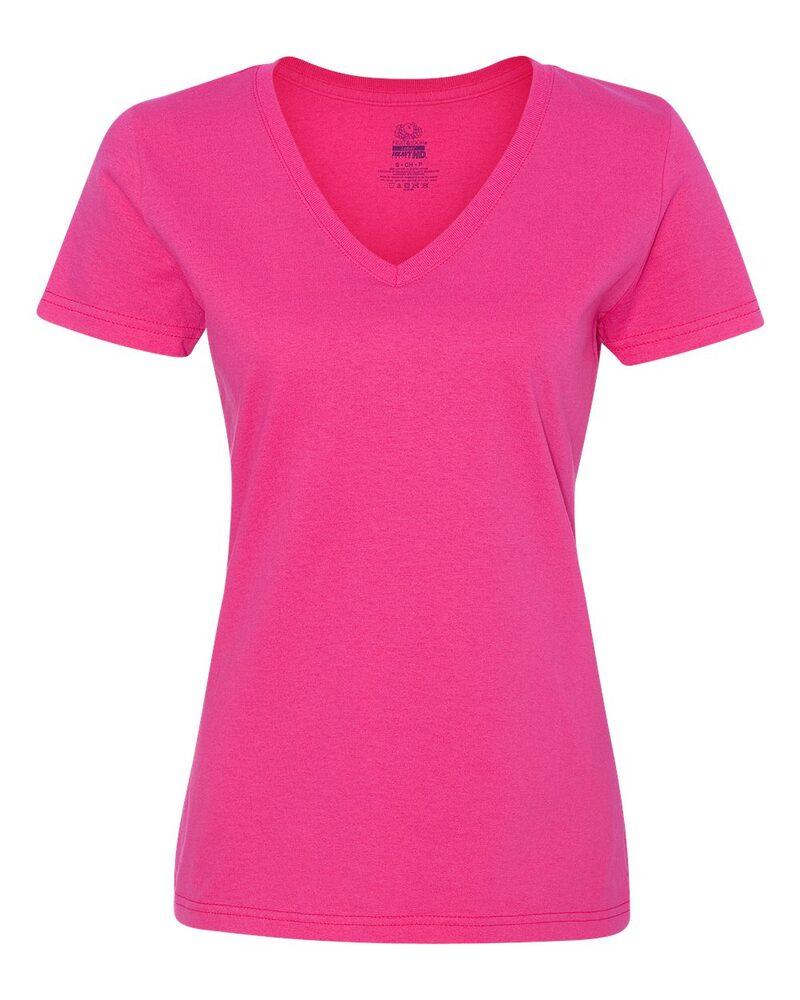 Fruit of the Loom L39VR - Ladies' Heavy Cotton HD™ V-Neck T-Shirt