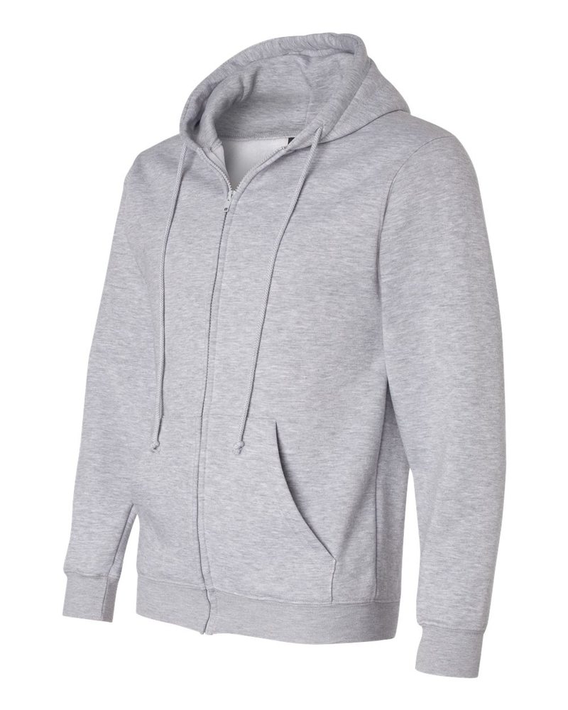 Bayside 900 - USA-Made Full-Zip Hooded Sweatshirt