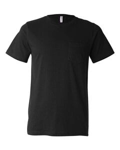 Bella+Canvas 3021 - Jersey Pocket T-Shirt Black