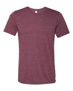 Bella+Canvas 3413 - Unisex Triblend Short Sleeve T-Shirt Maroon Triblend