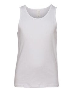 Bella+Canvas 3480Y - Youth Jersey Tank White