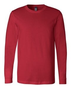 Bella+Canvas 3501 - Long Sleeve Jersey T-Shirt Red