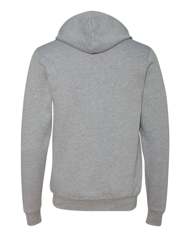 Bella+Canvas 3719 - Unisex Poly/Cotton Hooded Pullover Sweatshirt