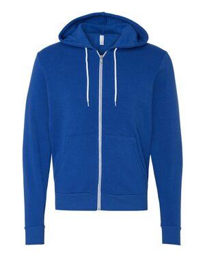 Bella+Canvas 3739 - Unisex Full-Zip Hooded Sweatshirt