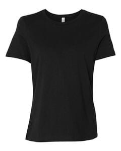 Bella+Canvas 6400 - Relaxed Short Sleeve Jersey T-Shirt Black